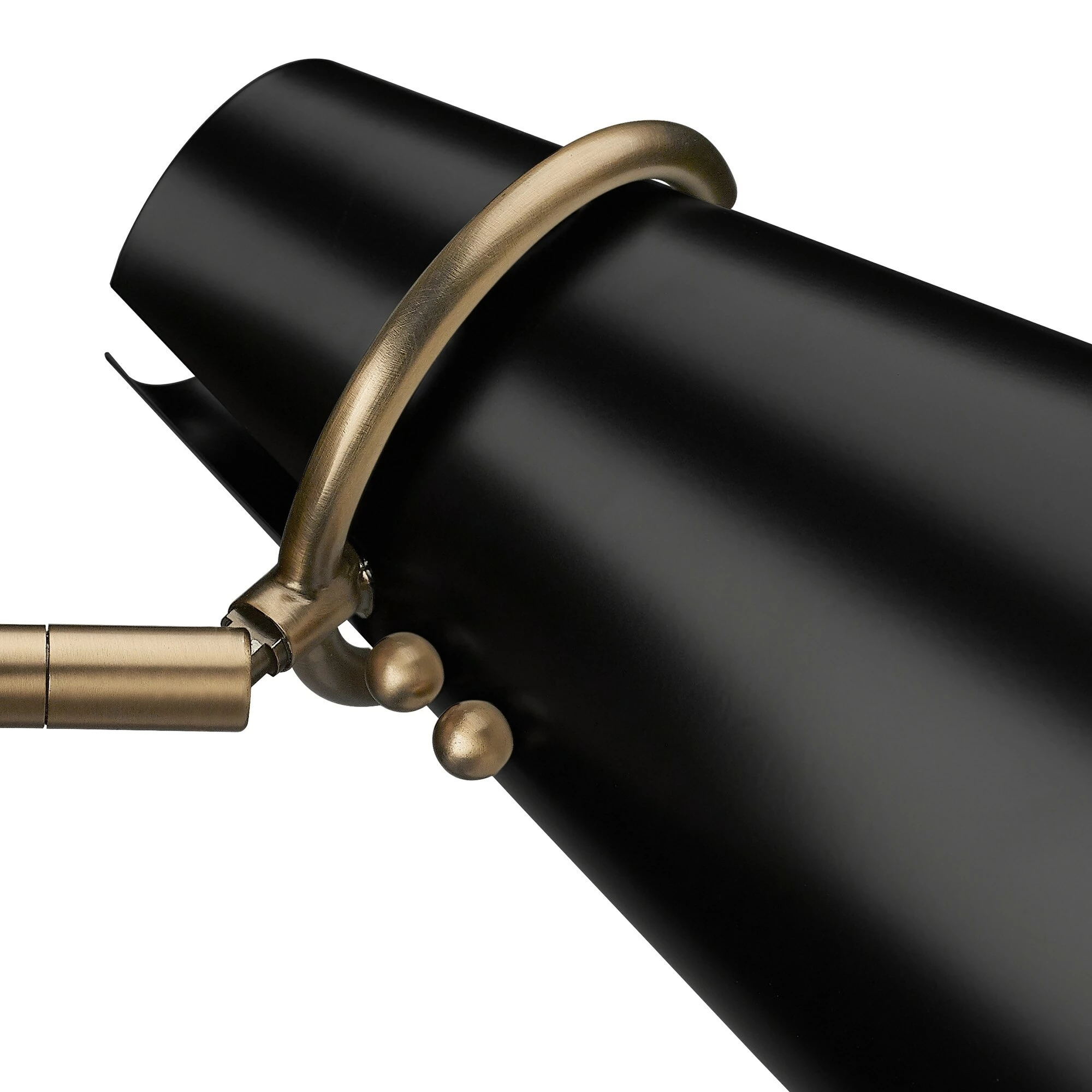 Deals β Golden Lighting Reeva 1 Light Wall Sconce Modern Brass With Glossy Ecru β - Image 4