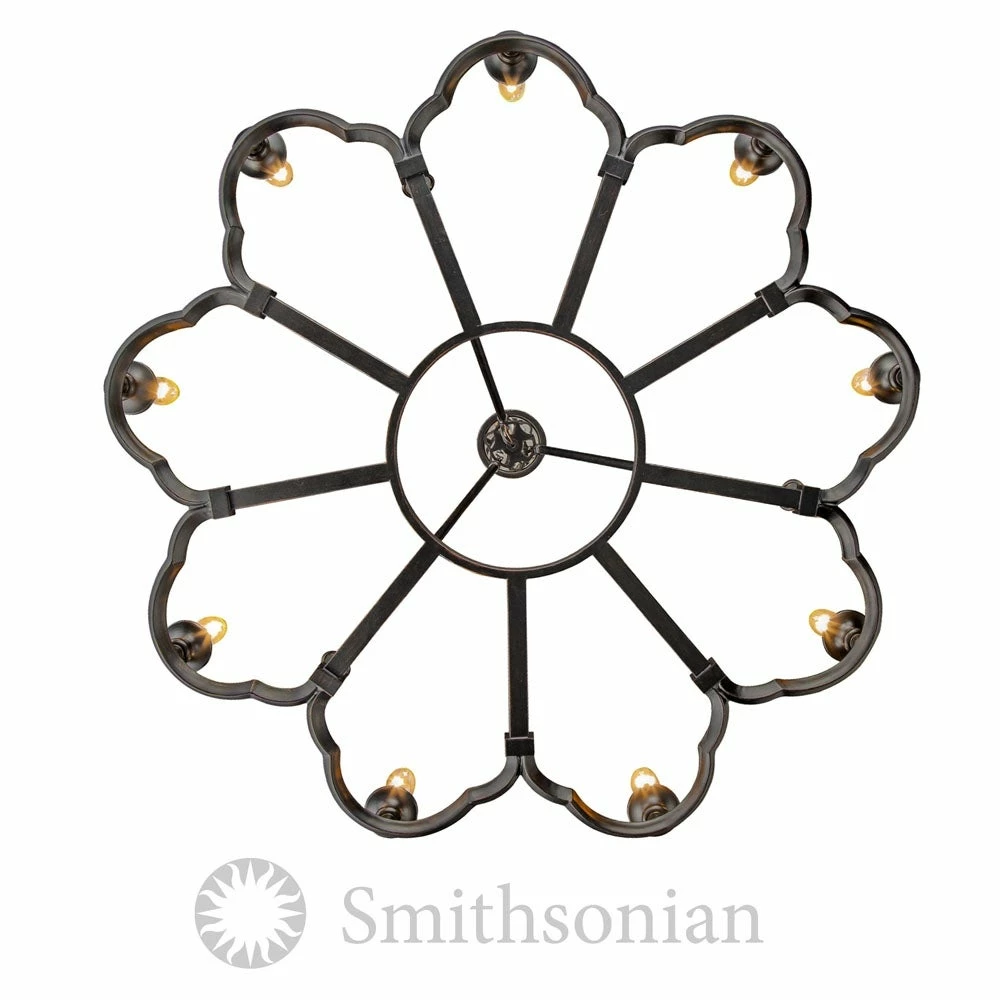 Top 10 π Golden Lighting Saxon Aged Bronze 9-Light Chandelier π 7 Top 10 π Golden Lighting Saxon Aged Bronze 9-Light Chandelier π - Image 5