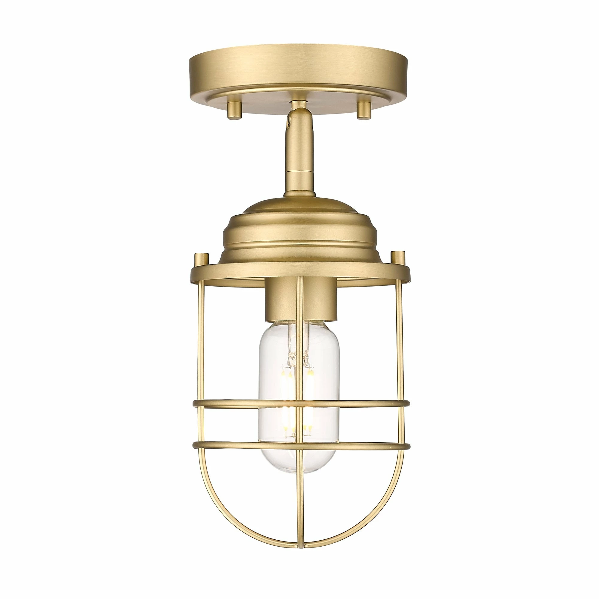 Discount π₯° Golden Lighting Seaport Semi-Flush π 4 Discount π₯° Golden Lighting Seaport Semi-Flush π - Image 2
