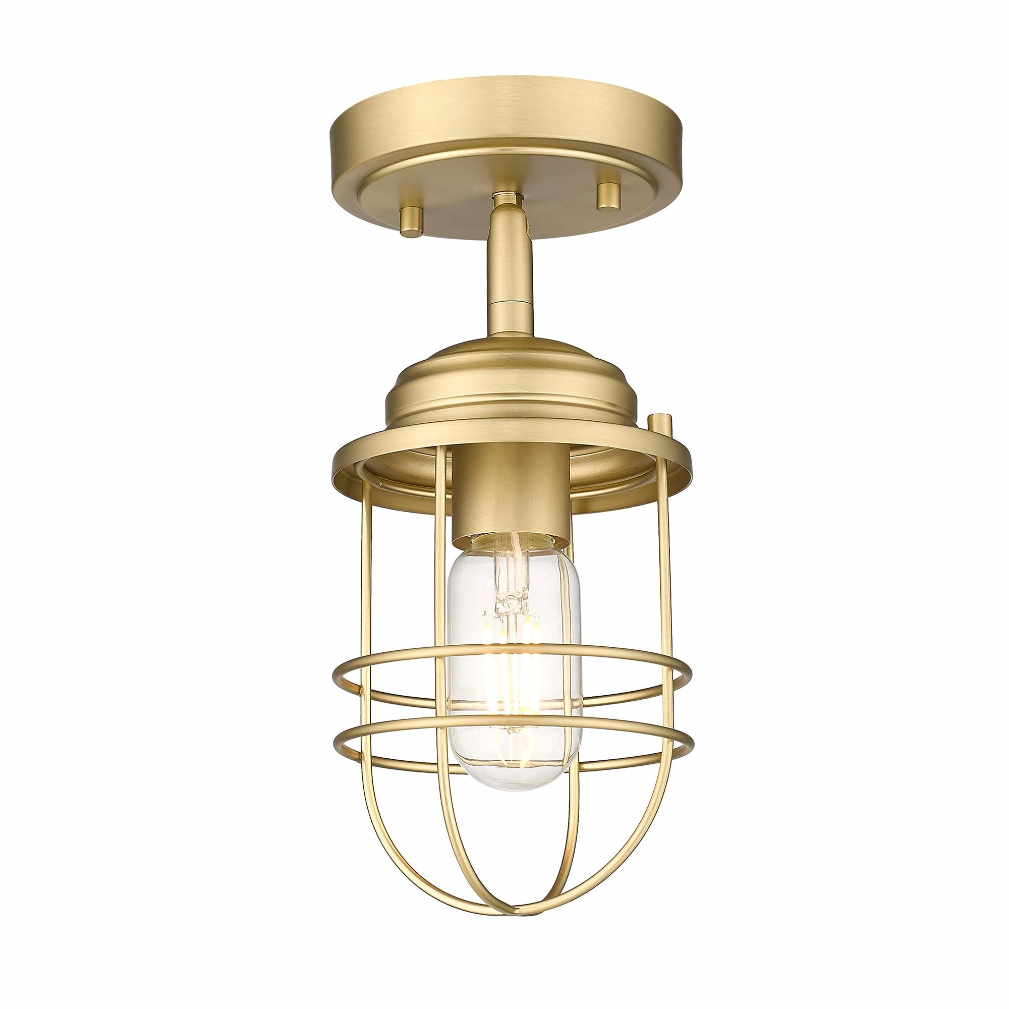 Discount π₯° Golden Lighting Seaport Semi-Flush π 3 Discount π₯° Golden Lighting Seaport Semi-Flush π