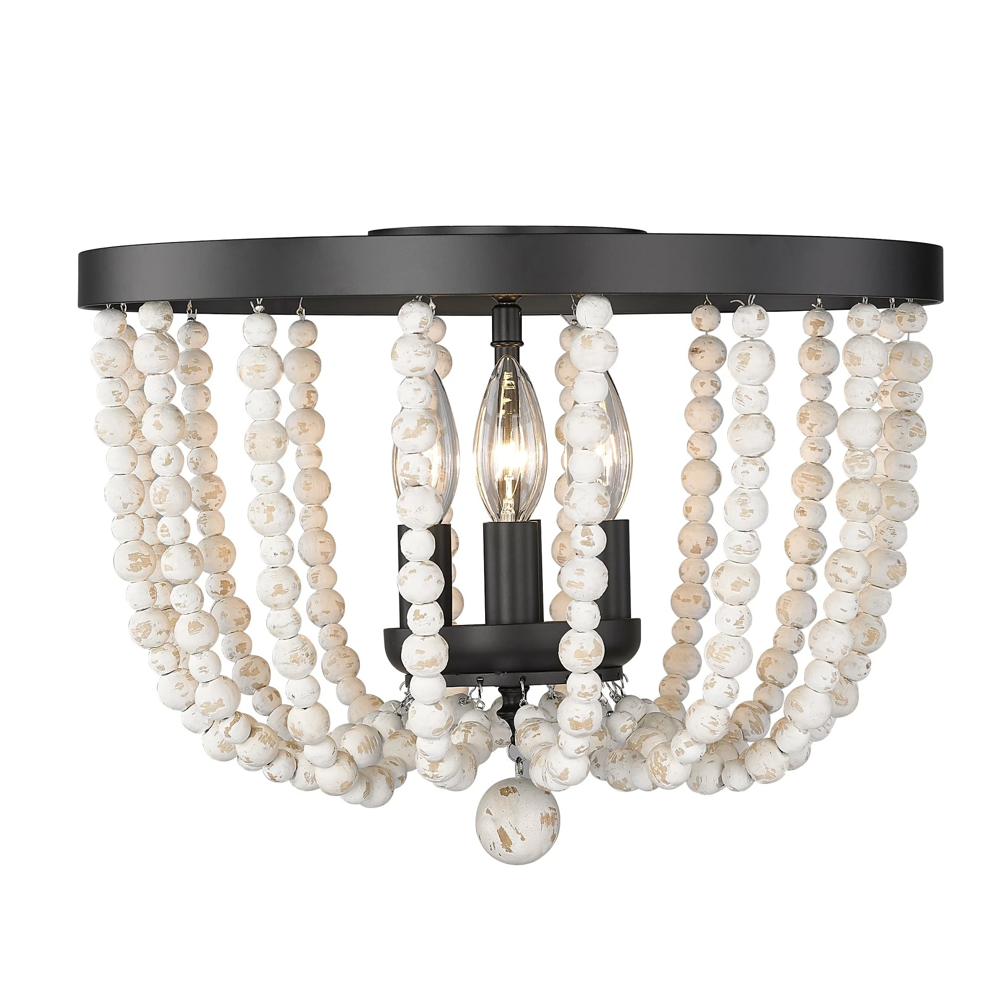 Best Sale π Golden Lighting Tabitha Flush Mount - Matte Black π₯° 4 Best Sale π Golden Lighting Tabitha Flush Mount - Matte Black π₯° - Image 2