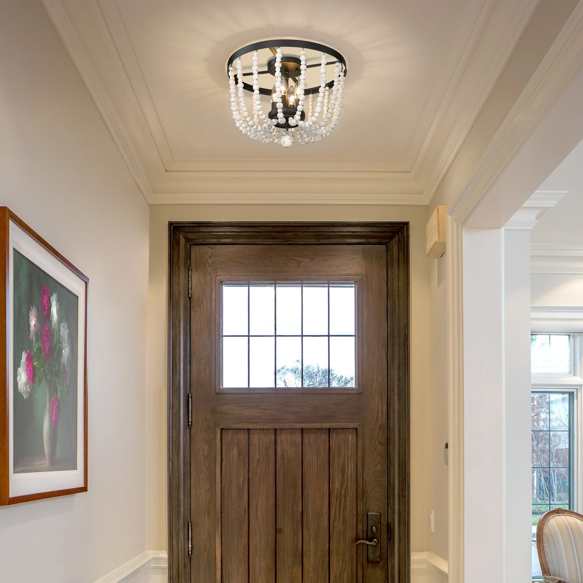 Best Sale π Golden Lighting Tabitha Flush Mount - Matte Black π₯° 7 Best Sale π Golden Lighting Tabitha Flush Mount - Matte Black π₯° - Image 5