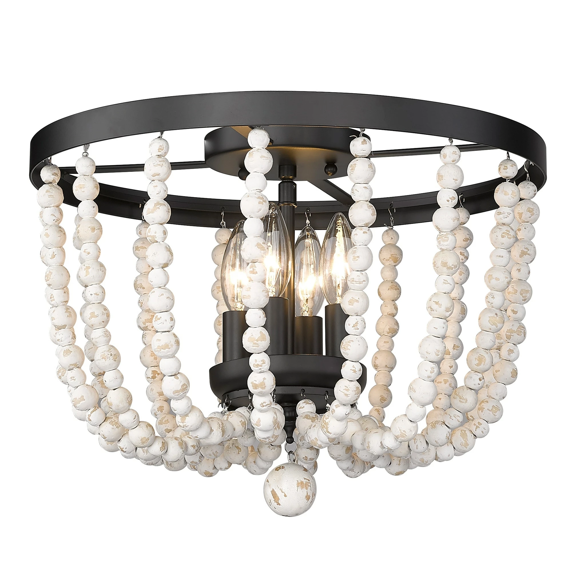 Best Sale π Golden Lighting Tabitha Flush Mount - Matte Black π₯° 3 Best Sale π Golden Lighting Tabitha Flush Mount - Matte Black π₯°
