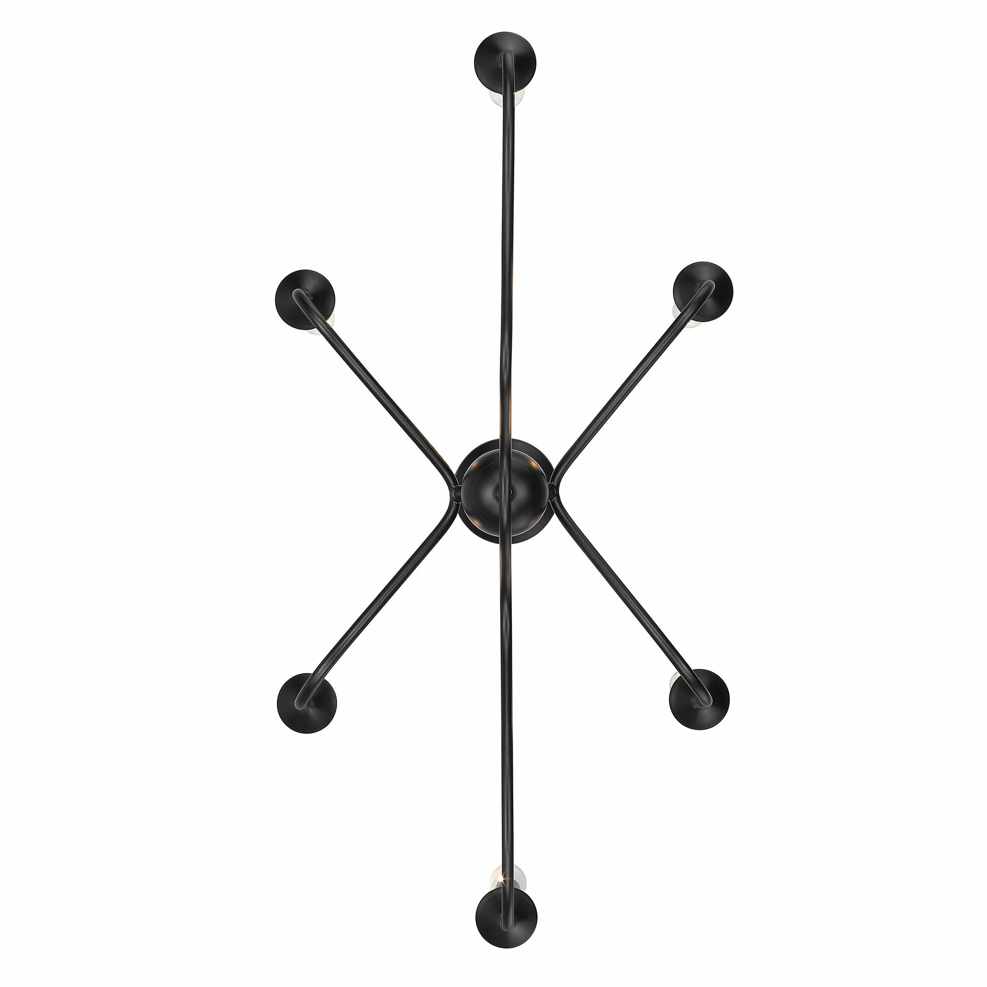 Outlet π Golden Lighting Tierney Linear Pendant - Matte Black π - Image 7