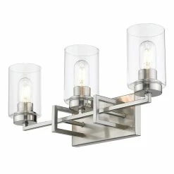 Buy 💯 Golden Lighting Tribeca 3-light Modern Geometric Bathroom Vanity Black With Pewter ⭐ -Golden Lighting Sales Tribeca 3 Light Bath Vanity 0a5a78d0 1a19 4da3 9190 7e1264a5c1ab