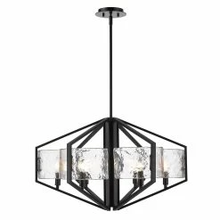 Alternative view of Deals 🔔 Golden Lighting Varsha 6 Light Chandelier - 6 Light Chandelier ⌛