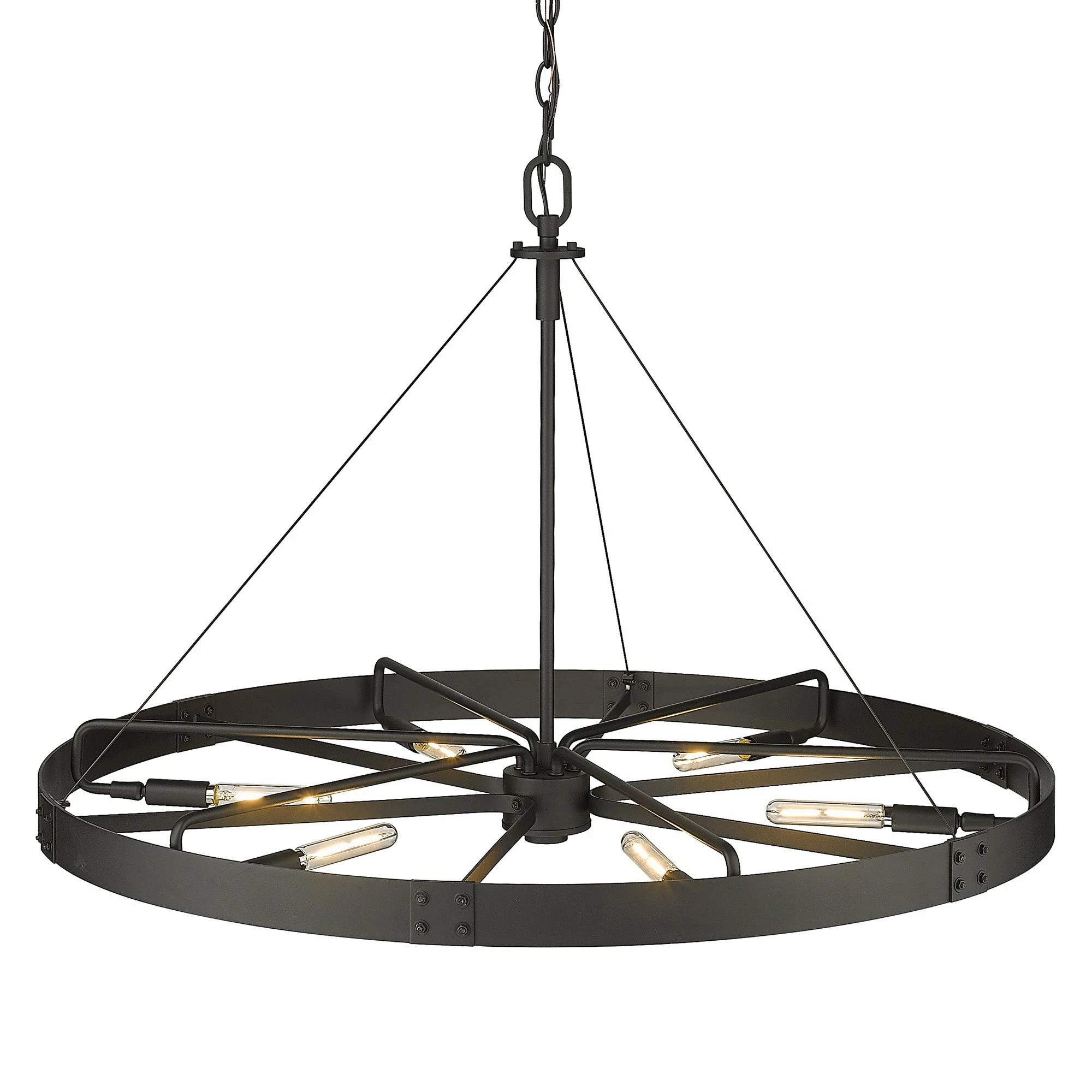 Outlet β Golden Lighting Vaughn Large Pendant Natural Black With Natural Black Accents π₯° 11 Outlet β Golden Lighting Vaughn Large Pendant Natural Black With Natural Black Accents π₯° - Image 9