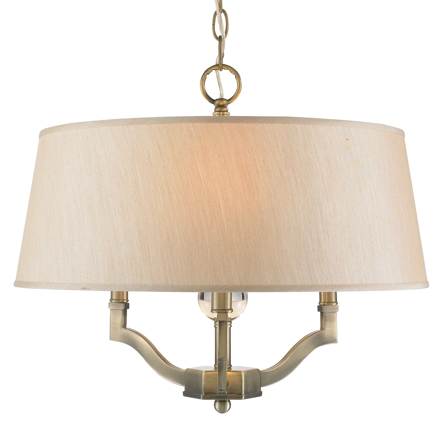 Deals π Golden Lighting Waverly Aged Brass With Silken Parchement Shade Convertible Semi-flush-mount Light Fixture π 3 Deals π Golden Lighting Waverly Aged Brass With Silken Parchement Shade Convertible Semi-flush-mount Light Fixture π