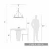 Best Pirce β€οΈ Golden Lighting Weaver 6 Light Chandelier - 30x21.5" π 1 Best Pirce β€οΈ Golden Lighting Weaver 6 Light Chandelier - 30x21.5" π -Golden Lighting Sales Weaver 6 Light Chandelier