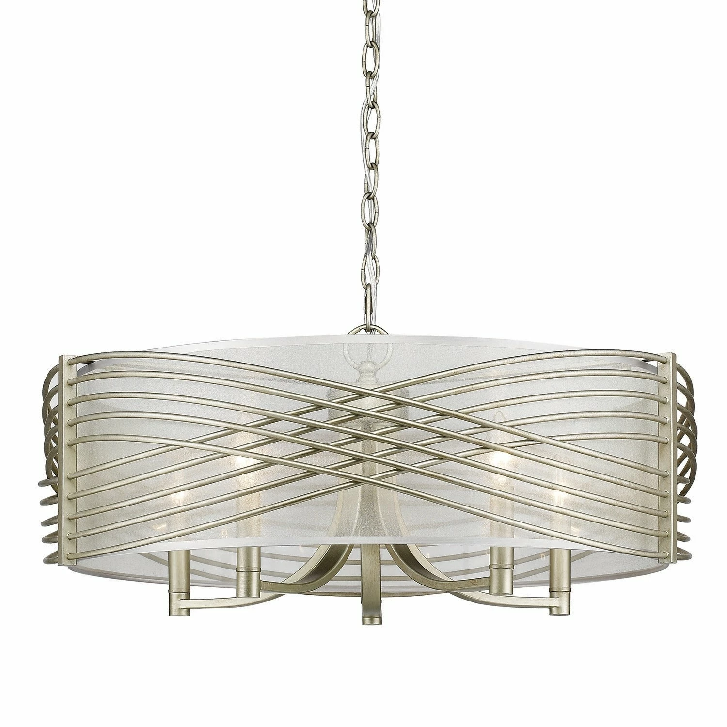 Best deal β¨ Golden Lighting Zara 5 Light Semi-Flush π― - Image 2
