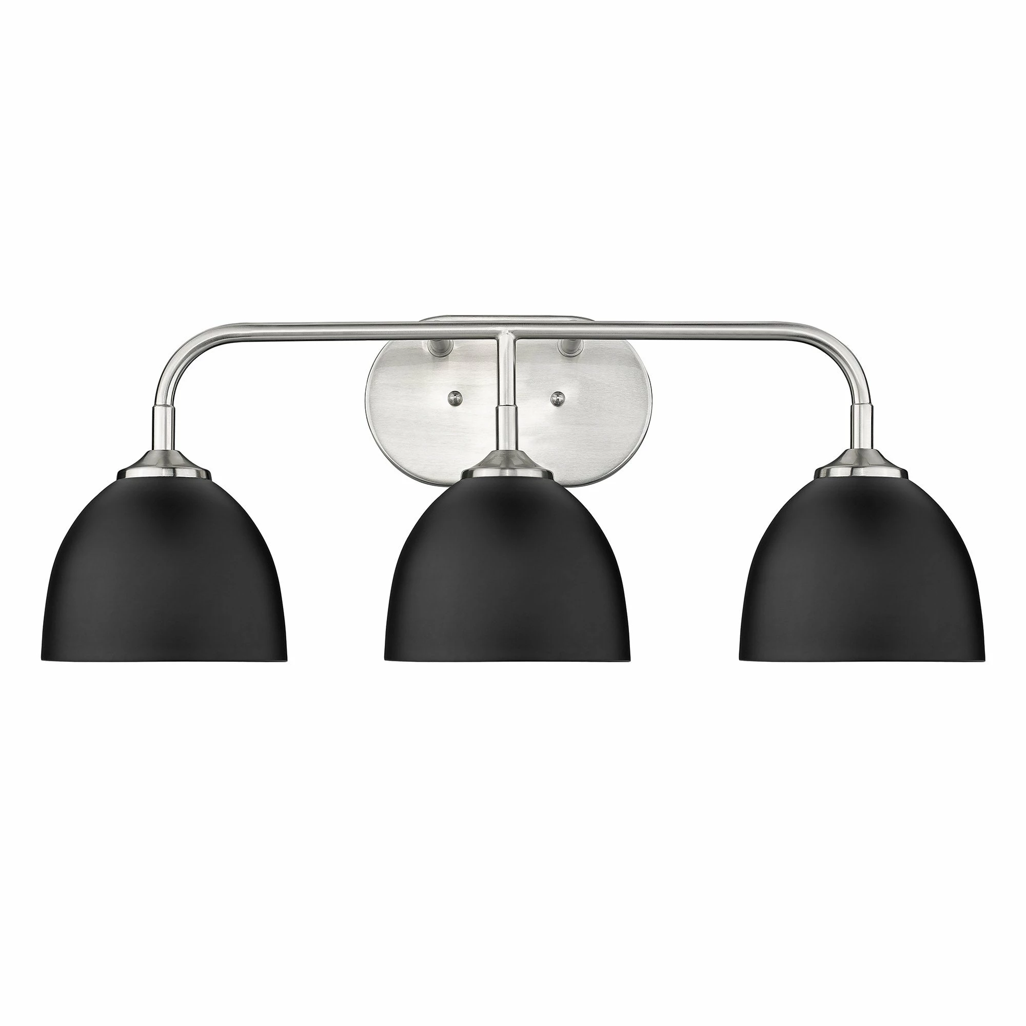 Buy βοΈ Golden Lighting Zoey 3-light Dome Shade Bath Vanity Pewter With Matte White π 11 Buy βοΈ Golden Lighting Zoey 3-light Dome Shade Bath Vanity Pewter With Matte White π - Image 9
