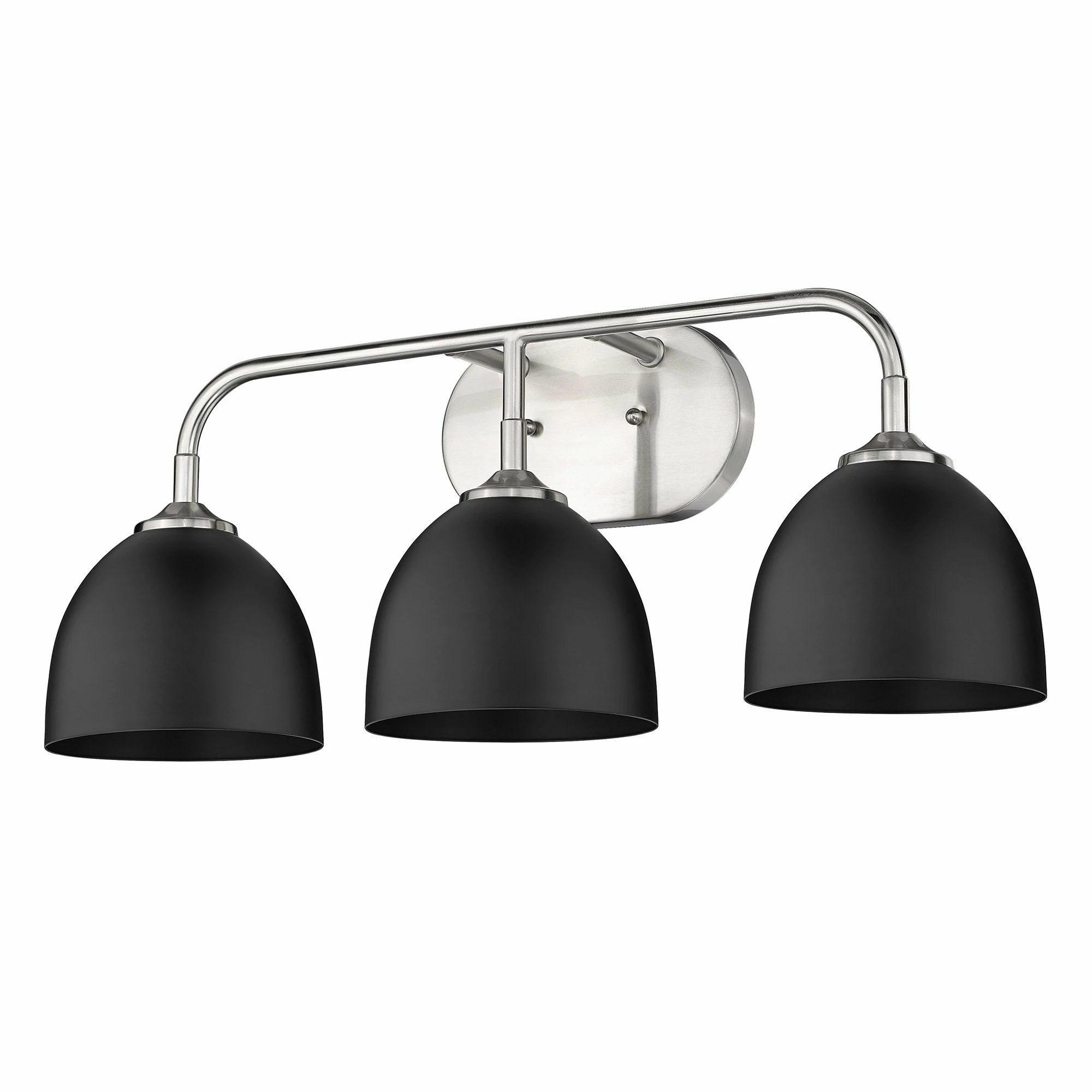 Buy βοΈ Golden Lighting Zoey 3-light Dome Shade Bath Vanity Pewter With Matte White π 12 Buy βοΈ Golden Lighting Zoey 3-light Dome Shade Bath Vanity Pewter With Matte White π - Image 10