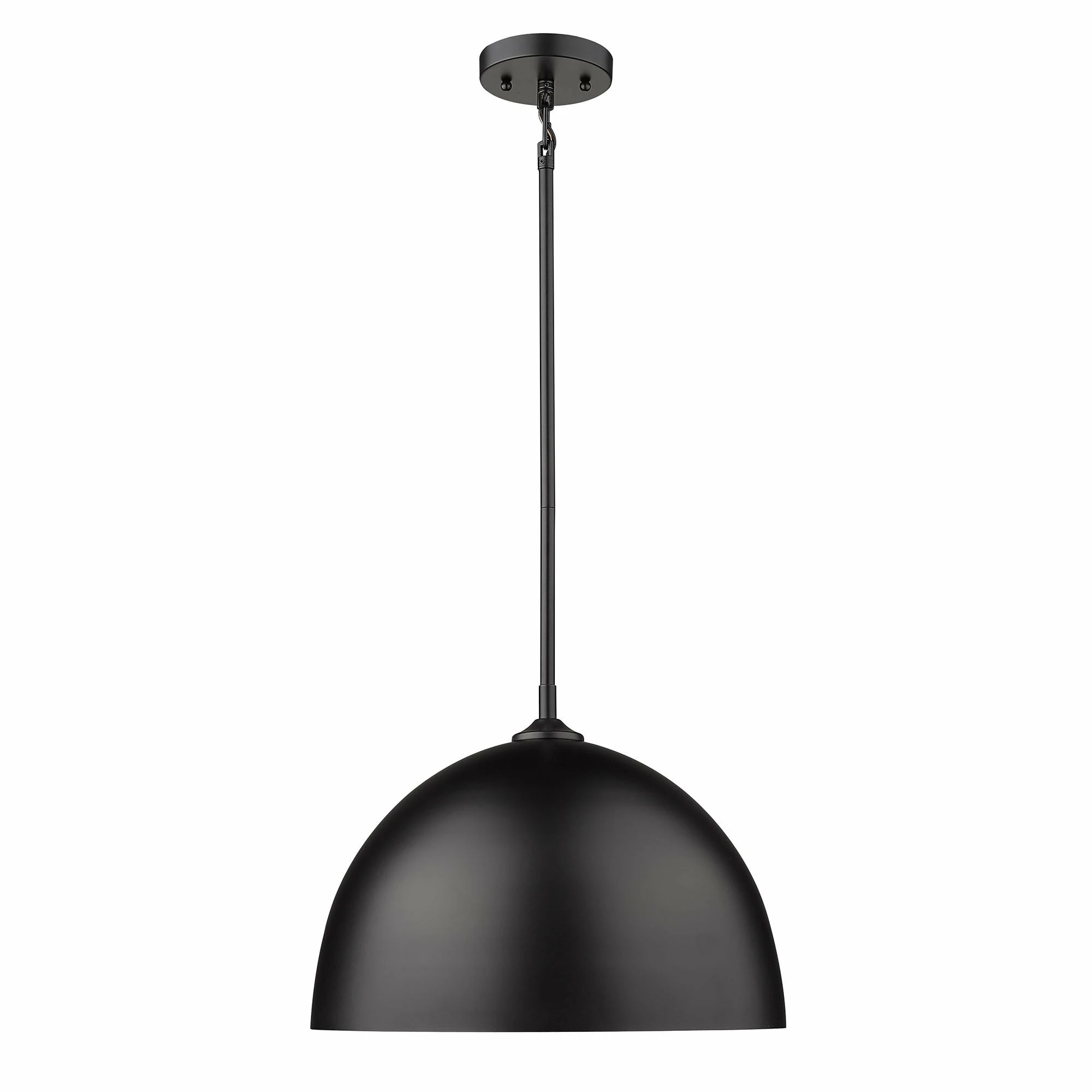 Brand new π Golden Lighting Zoey Modern Large 1 Light Pendant Olympic Gold With Matte Black Shade π₯ 5 Brand new π Golden Lighting Zoey Modern Large 1 Light Pendant Olympic Gold With Matte Black Shade π₯ - Image 3
